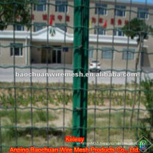 Green galvanized holland wire mesh fence